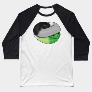 Aromantic Snake Baseball T-Shirt